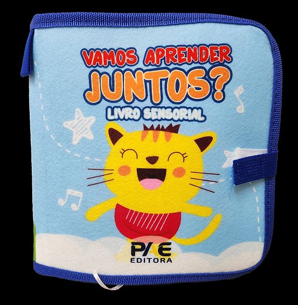 Livro Livro sensorial vamos aprender juntos