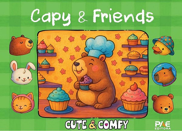 Livro Capy & friends - Verde