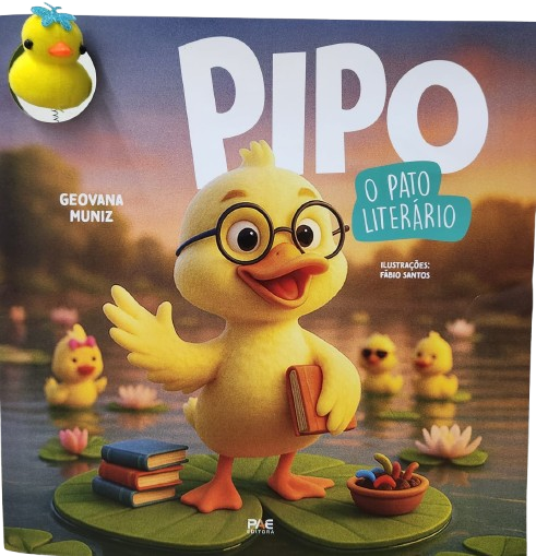 Livro PIPO, o pato literário