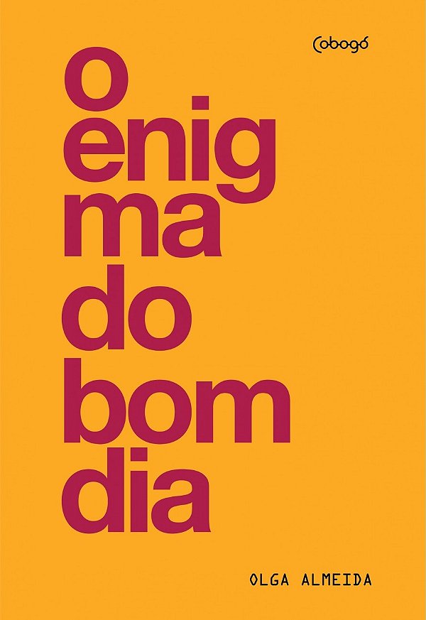 Livro O enigma do bom dia