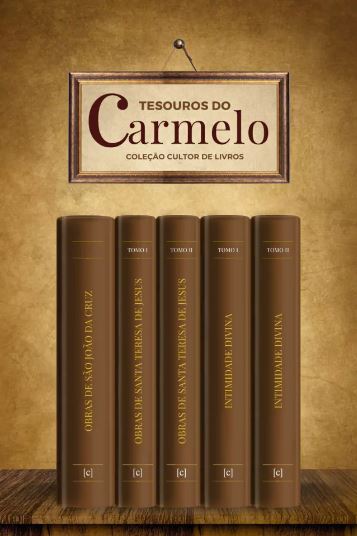 Livro Combo - Tesouros Do Carmelo 01 (05 Vol.)