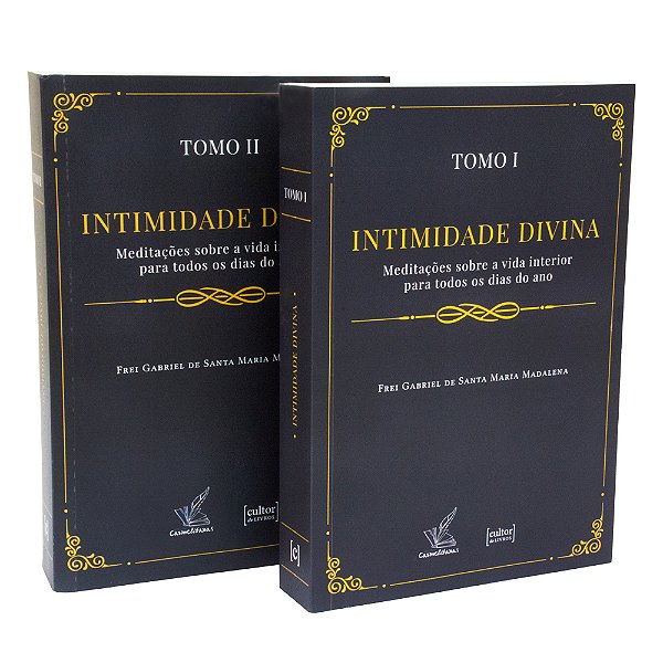 Livro Intimidade divina - 2 tomos: meditações sobre a vid...