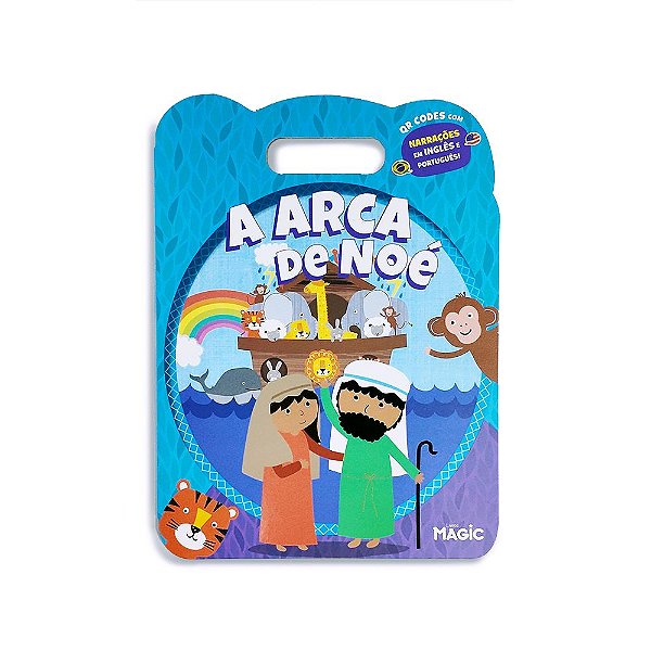 Livro A Arca De Noé - Com Qr Codes De Narrações Em Inglês E Por...