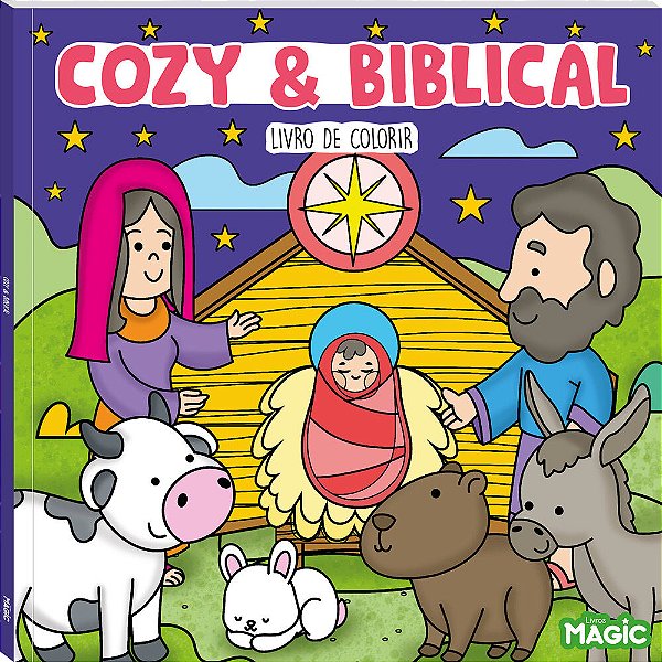 Livro Cozy And Biblical - Livro De Colorir