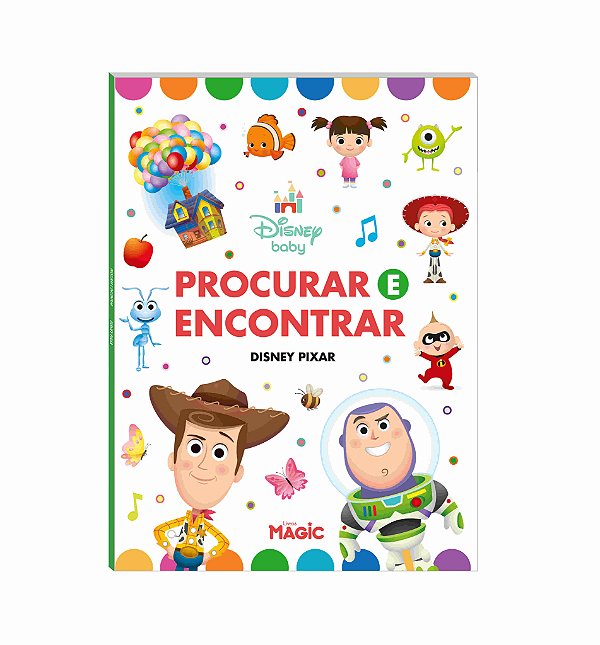 Livro Disney Baby - Procurar E Encontrar: Disney Pixar