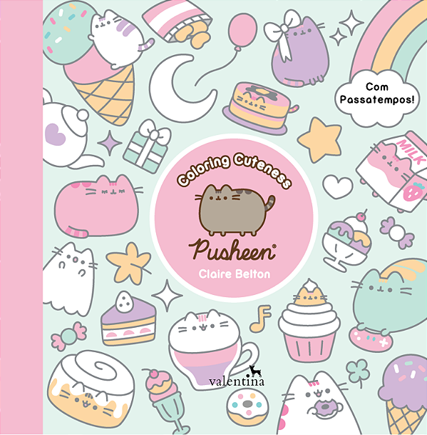 Livro Pusheen Coloring Cuteness