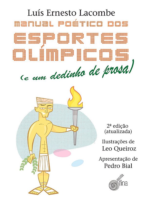 Livro Manual poético dos esportes olímpicos (capa comum)