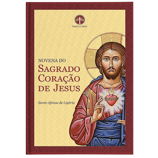 Livro Novena Do Sagrado Coração De Jesus