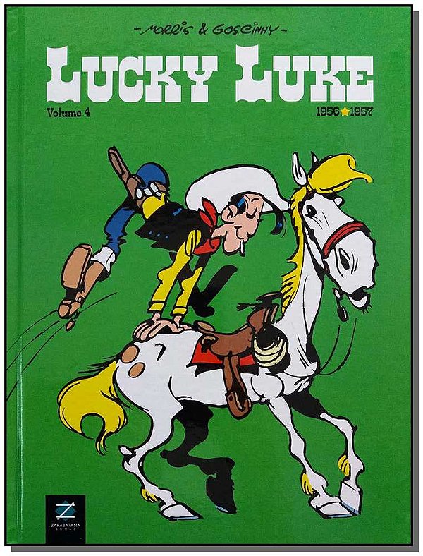 Livro Lucky Luke - Vol.04 - (Capa Dura)