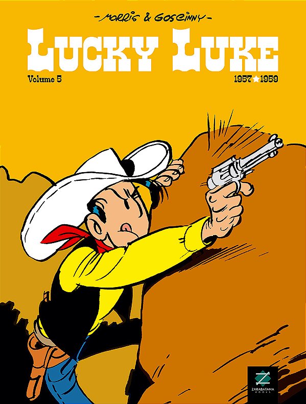 Livro Lucky Luke - Vol.05 - Capa Dura