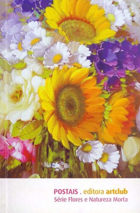 Livro Pop Cards - Serie Flores E Natureza Morta