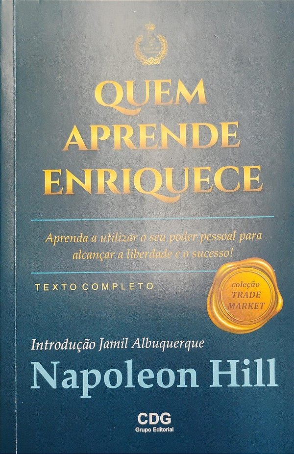 Livro Quem Aprende Enriquece - (Prime)