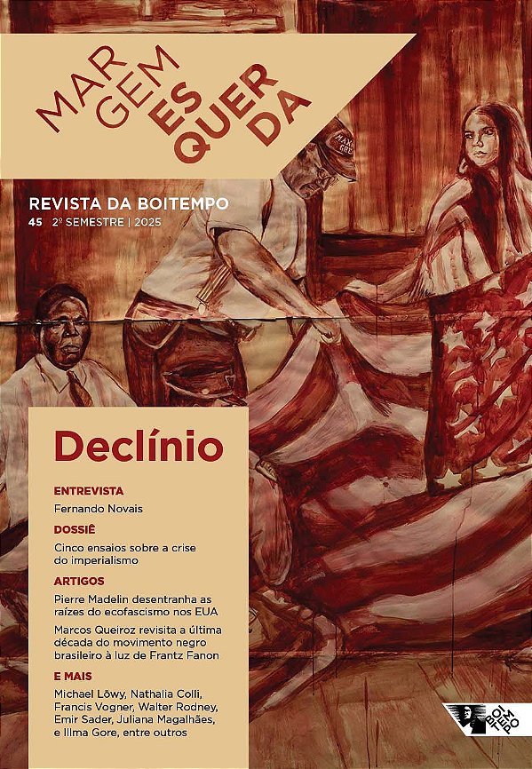 Livro Margem Esquerda - Revista Da Boitempo - Vol. 45
