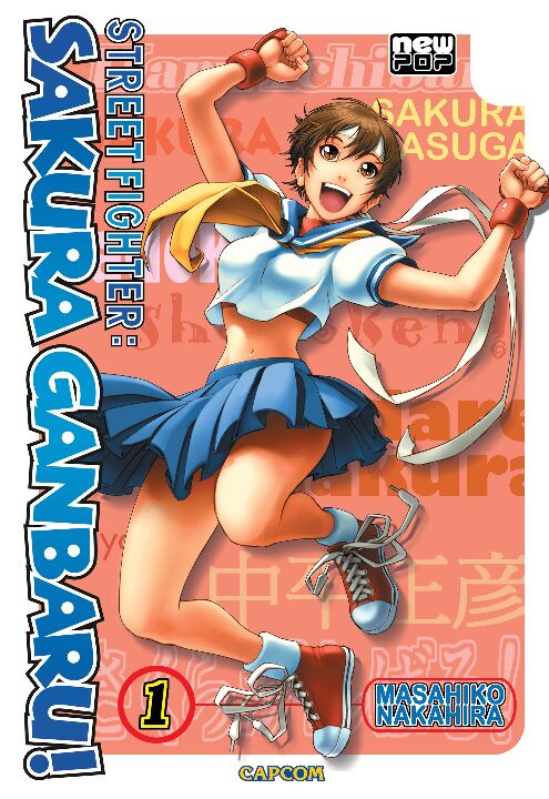 Livro Street Fighter: Sakura Ganbaru! - Volume 01