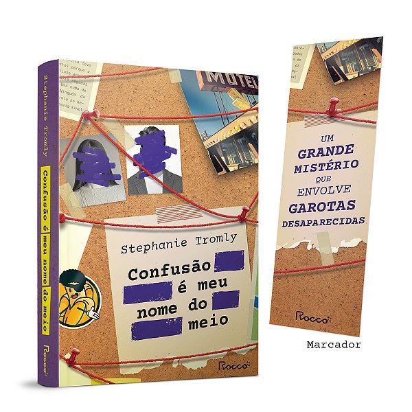 Livro Confusão É Meu Nome Do Meio: Brinde: Marcador