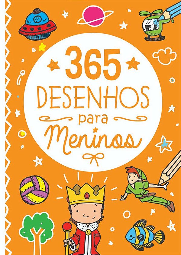 Livro 365 Desenhos Para Meninos