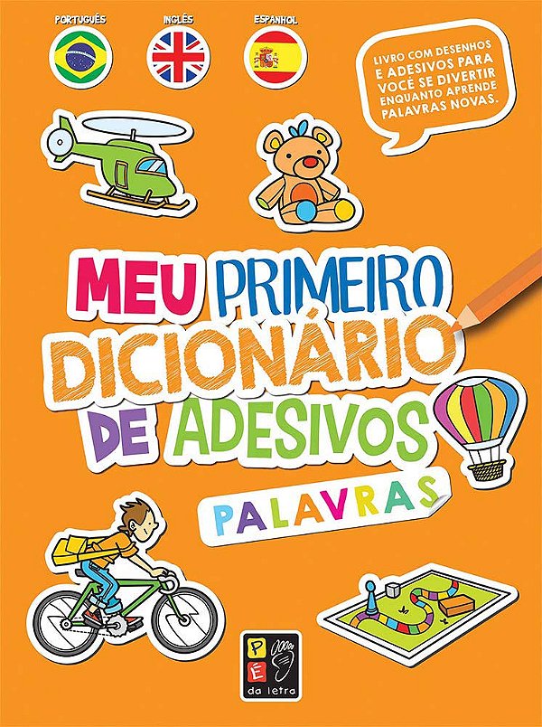 Livro Meu Primeiro Dic De Adesivos Palavras