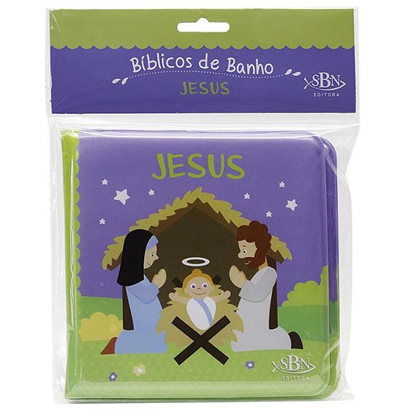Livro Bíblicos de Banho: Jesus