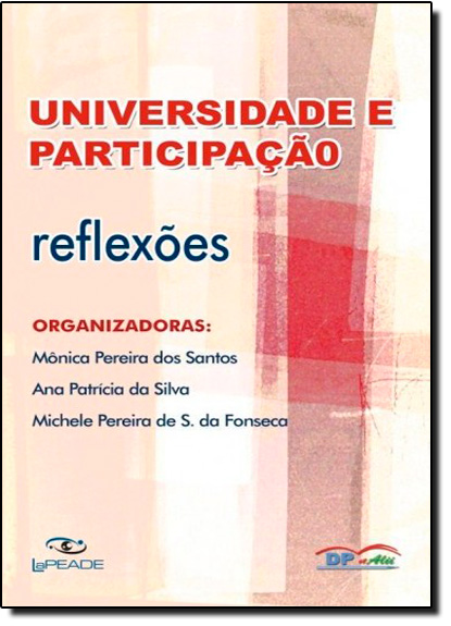 Livro Universidade e participação