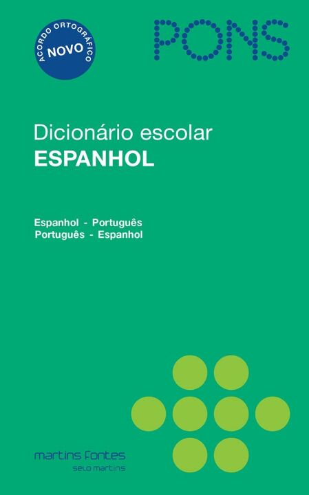 Livro Dicionário escolar espanhol Pons: espanhol/portuguê...