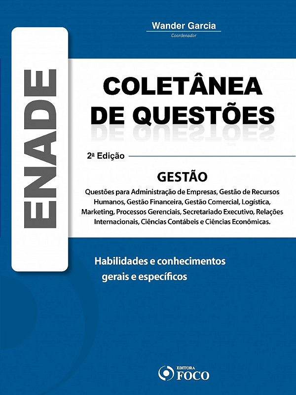 Livro Enade Gestão: Coletânea de questões