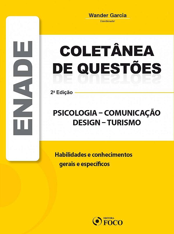 Livro Enade Psicologia, Comunicação, Design, Turismo: Coletânea...