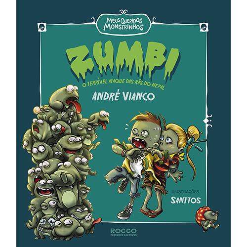 Livro Zumbi: O terrível ataque das rãs do Nepal