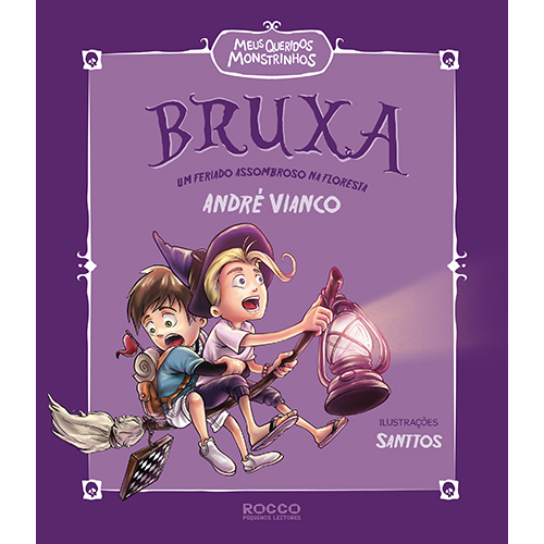 Livro Bruxa: Um feriado assombroso na floresta