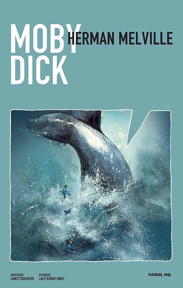 Livro Moby Dick em quadrinhos