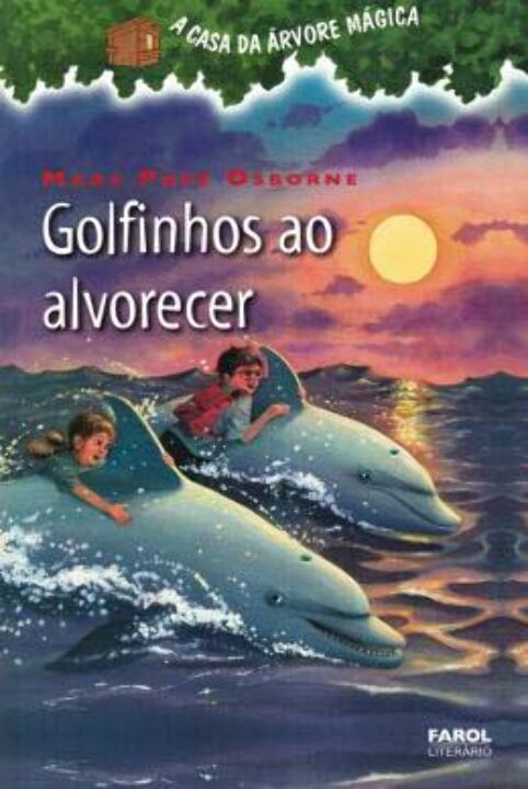 Livro Golfinhos ao alvorecer