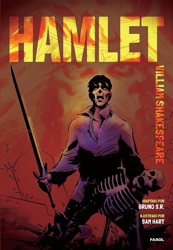 Livro Hamlet em quadrinhos