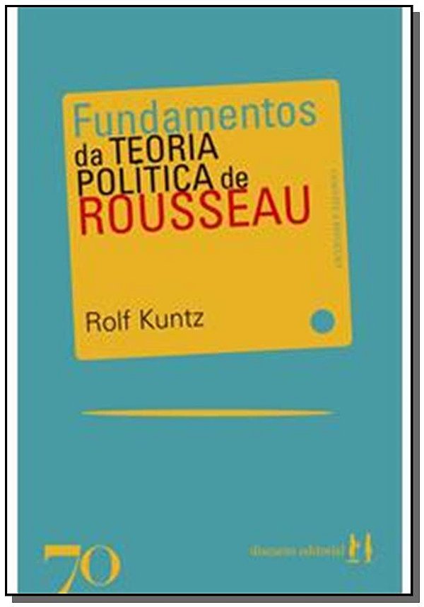 Livro Fundamentos da teoria política de Rosseau