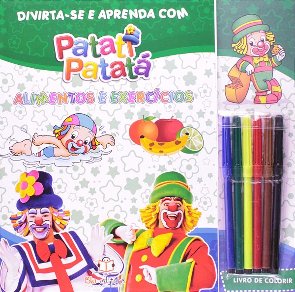 Livro Divirta-Se E Aprenda Com Patati Patata - Alimentos