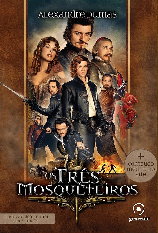 Livro Os três mosqueteiros