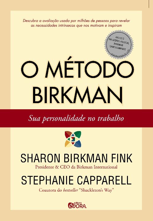 Livro O método Birkman: sua personalidade no trabalho