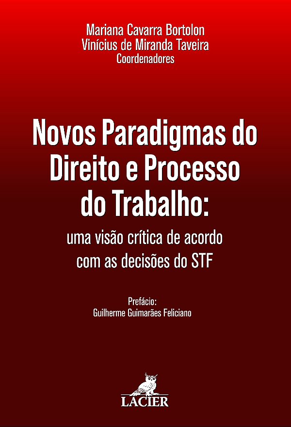 Livro Novos Paradigmas Do Direito E Processo Trabalho
