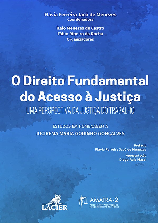 Livro O Direito Fundamental Do Acesso À Justiça - 01Ed/24