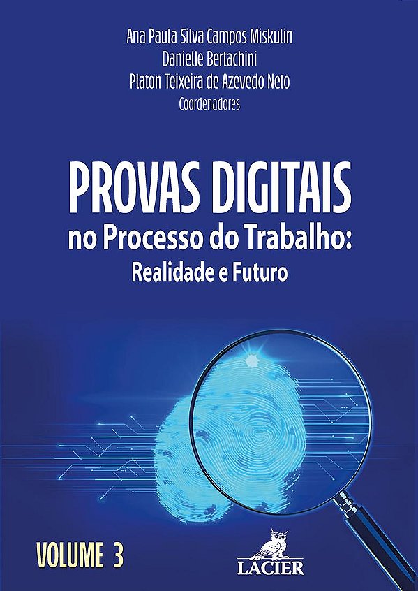 Livro Provas Digitais No Processo Do Trabalho: Realidade ...