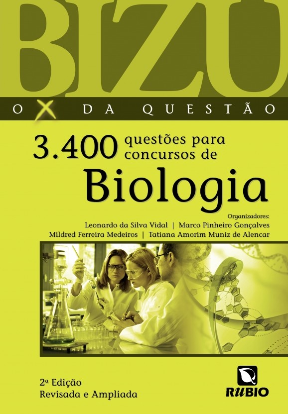 Livro 3.400 questões para concursos de biologia (Volume 8)
