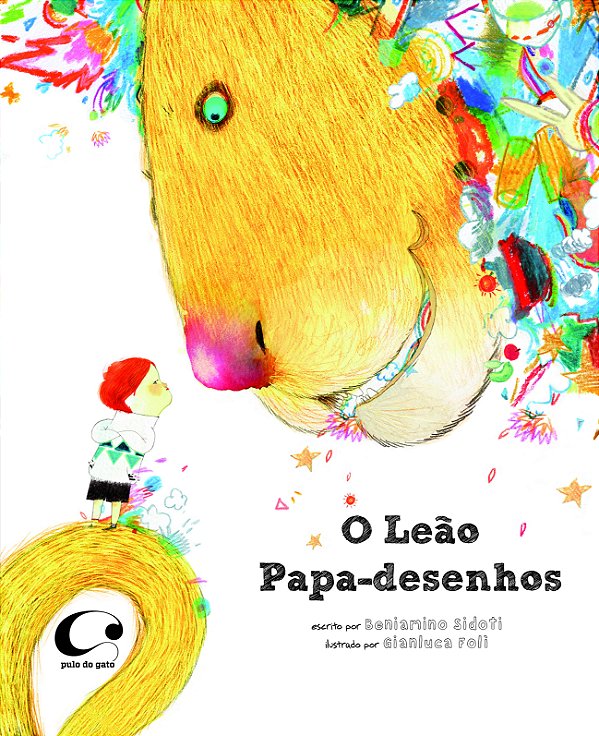 Livro O leão papa-desenhos