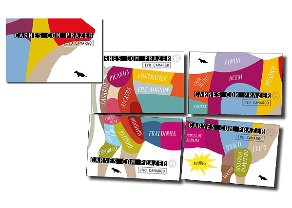 Livro Coleção Carnes com Prazer