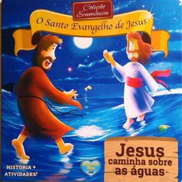 Livro Jesus Caminha Sobre As Águas