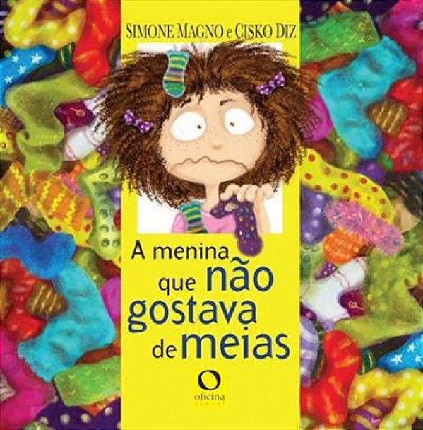 Livro A menina que não gostava de meias