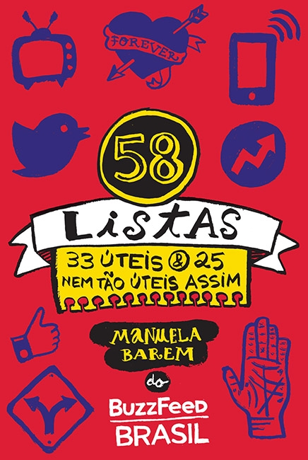 Livro 58 listas (33 úteis & 25 nem tão úteis assim)