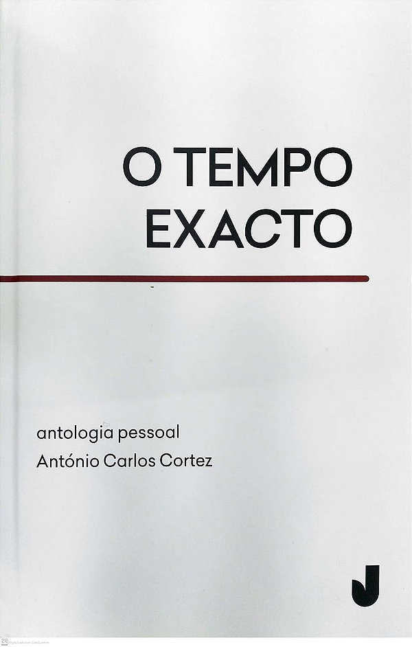 Livro O Tempo Exacto - Antologia Pessoal