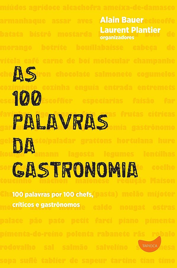 Livro As 100 palavras da gastronomia