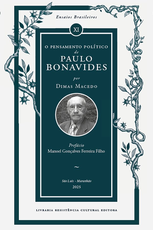Livro O Pensamento Político De Paulo Bonavides