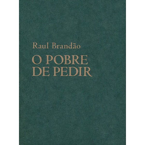 Livro O Pobre De Pedir