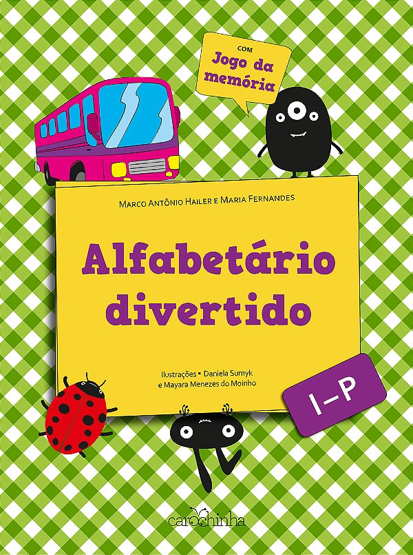 Livro Alfabetário Divertido: - I-P