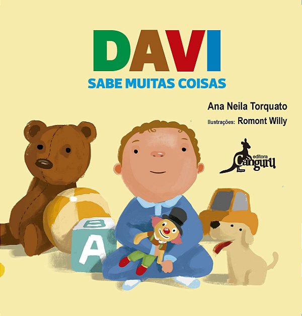 Livro Davi sabe muitas coisas